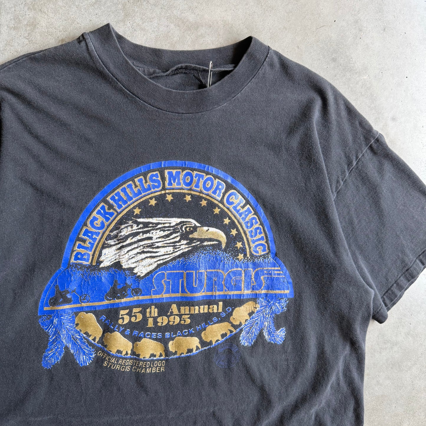 Vintage 1995 Sturgis Black Hills Motor Classic Tee