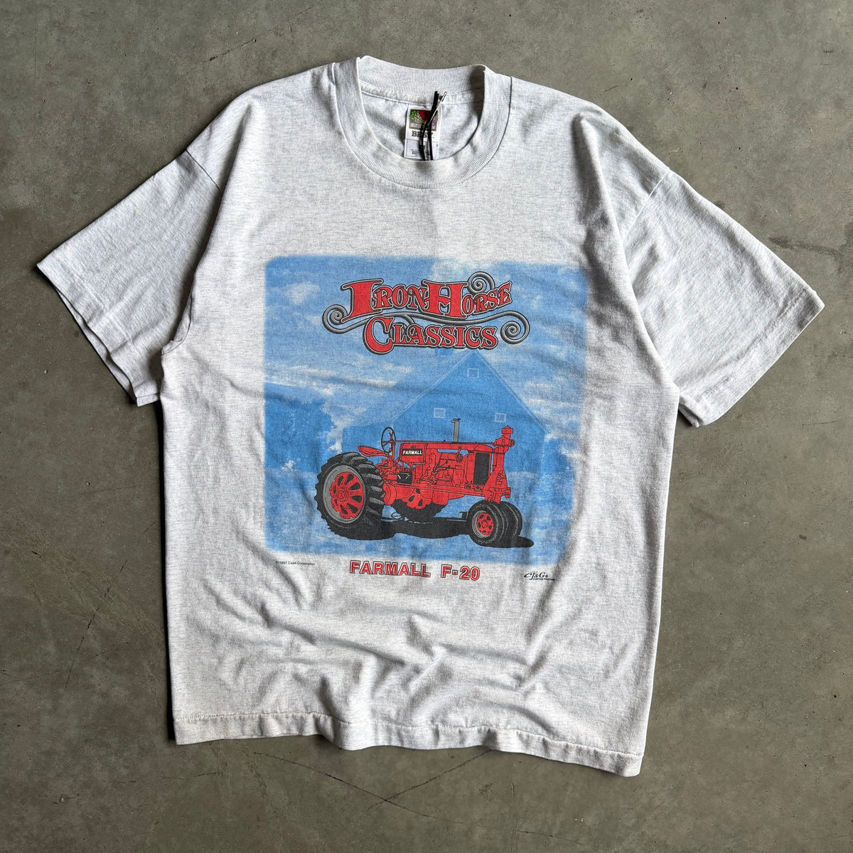 Vintage Iron Horse Classic Farmall F-20 Tractor Tee