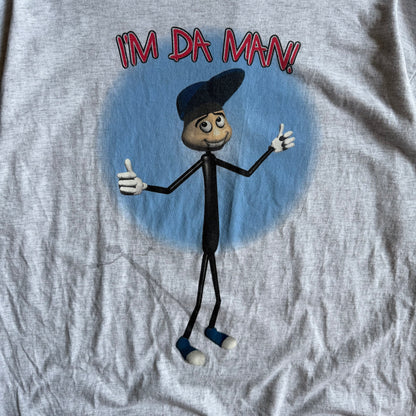 Vintage “I’m Da Man” 3D Stick Man Tee