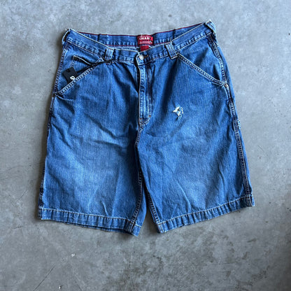 Y2K Chaps Big Pocket Carpenter Jorts