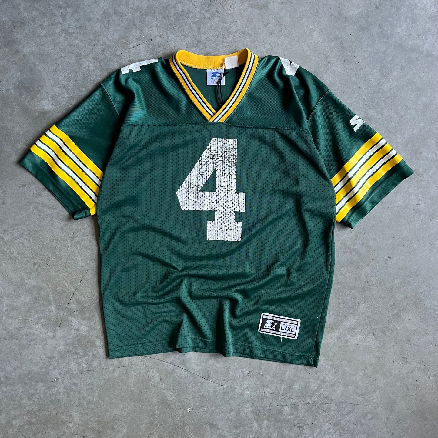 Vintage Starter Green Bay Packers Brett Favre #4 Jersey