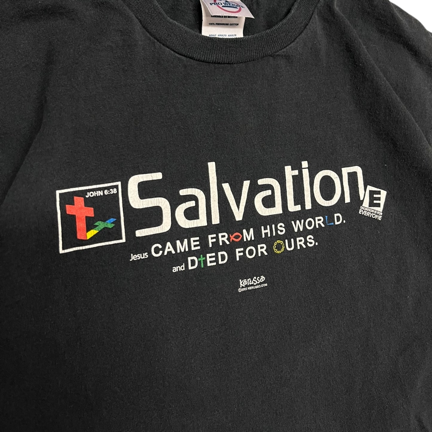 Vintage “Salvation” PlayStation Parody Tee