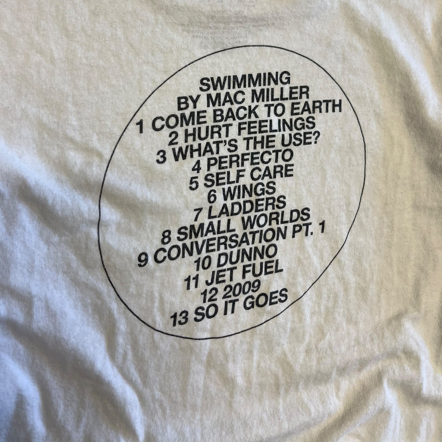Mac Miller Swimming Album Tee