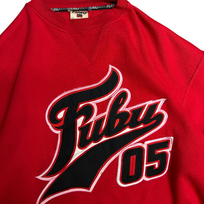 Y2K Fubu ‘05 Red Script Sweatshirt