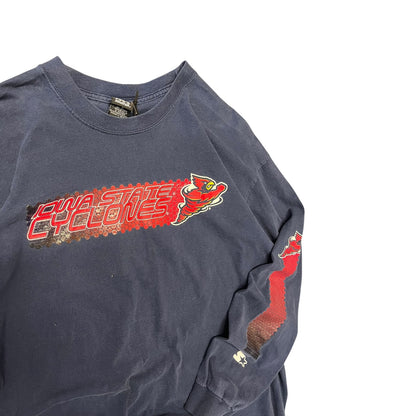 Y2K Iowa State Cyclones Starter L/S Navy Tee