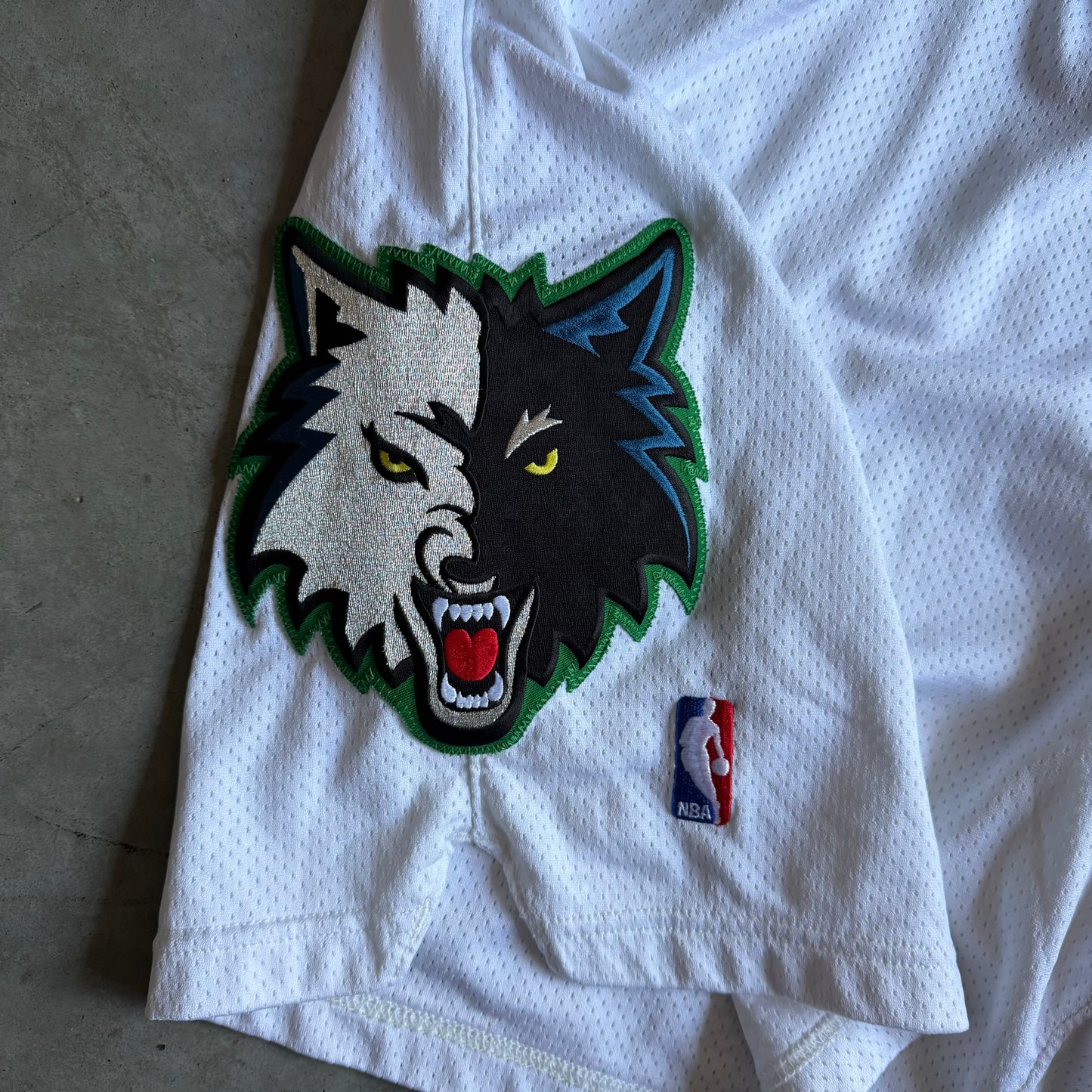 Y2K Minnesota Timberwolves Team Issued Adidas Basketball Shorts