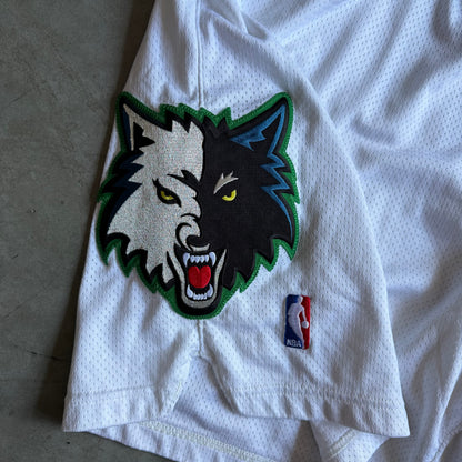 Y2K Minnesota Timberwolves Team Issued Adidas Basketball Shorts
