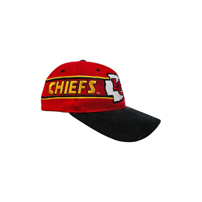 Vintage Drew Pearson Kansas City Chiefs Swirl Pinwheel SnapBack
