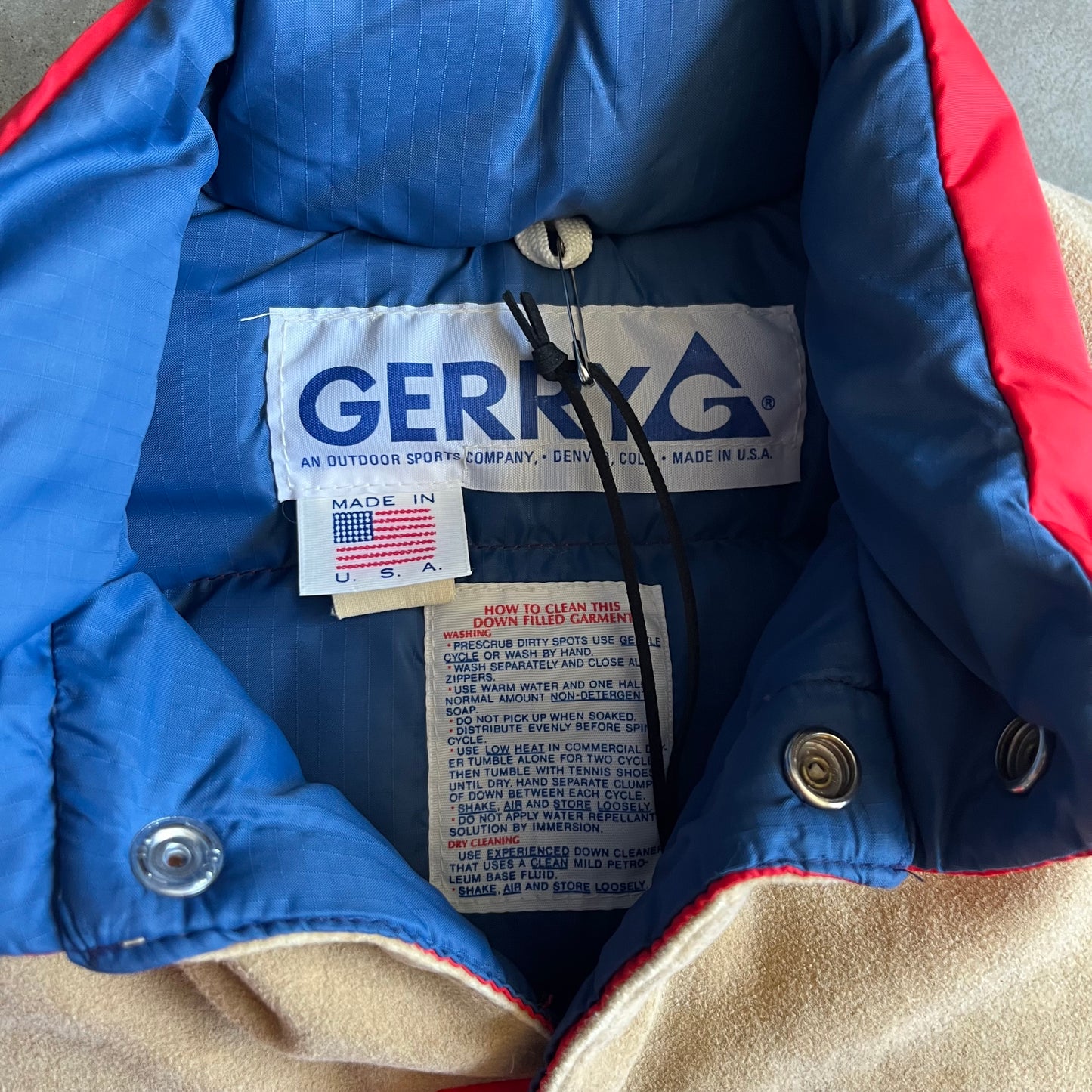 Vintage Gerry Western Style Puffer Vest