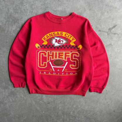 Vintage Kansas City Chiefs “A Tradition” Red Sweatshirt