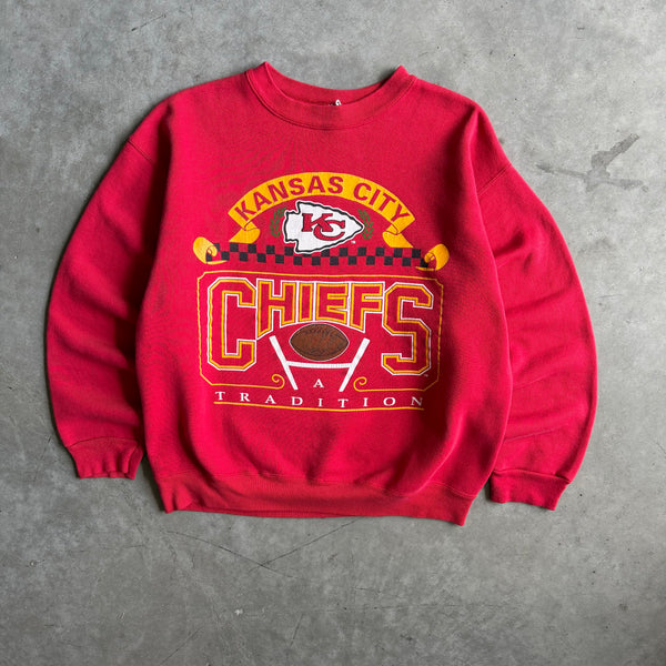 Vintage Kansas City Chiefs “A Tradition” Red Sweatshirt