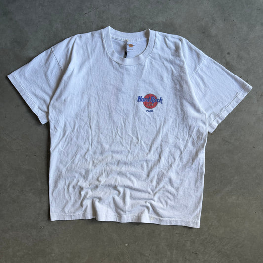 Vintage Hard Rock Cafe Paris White Tee