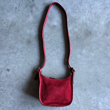 Rare 2006 Coach Red Janice Rough Out