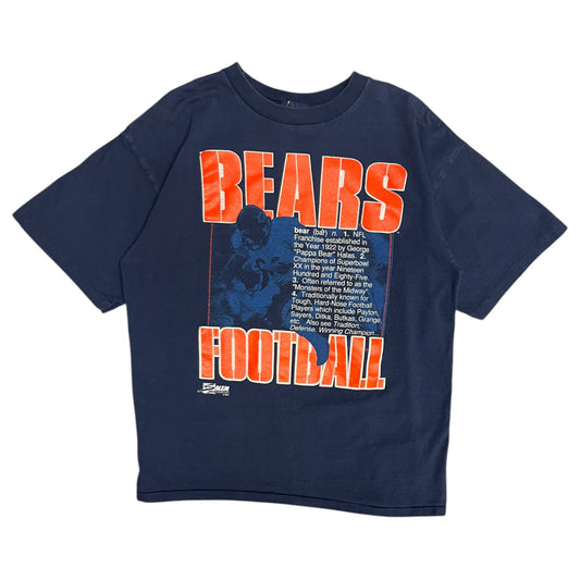 1990 Salem Sportswear Chicago Bears Football Tee