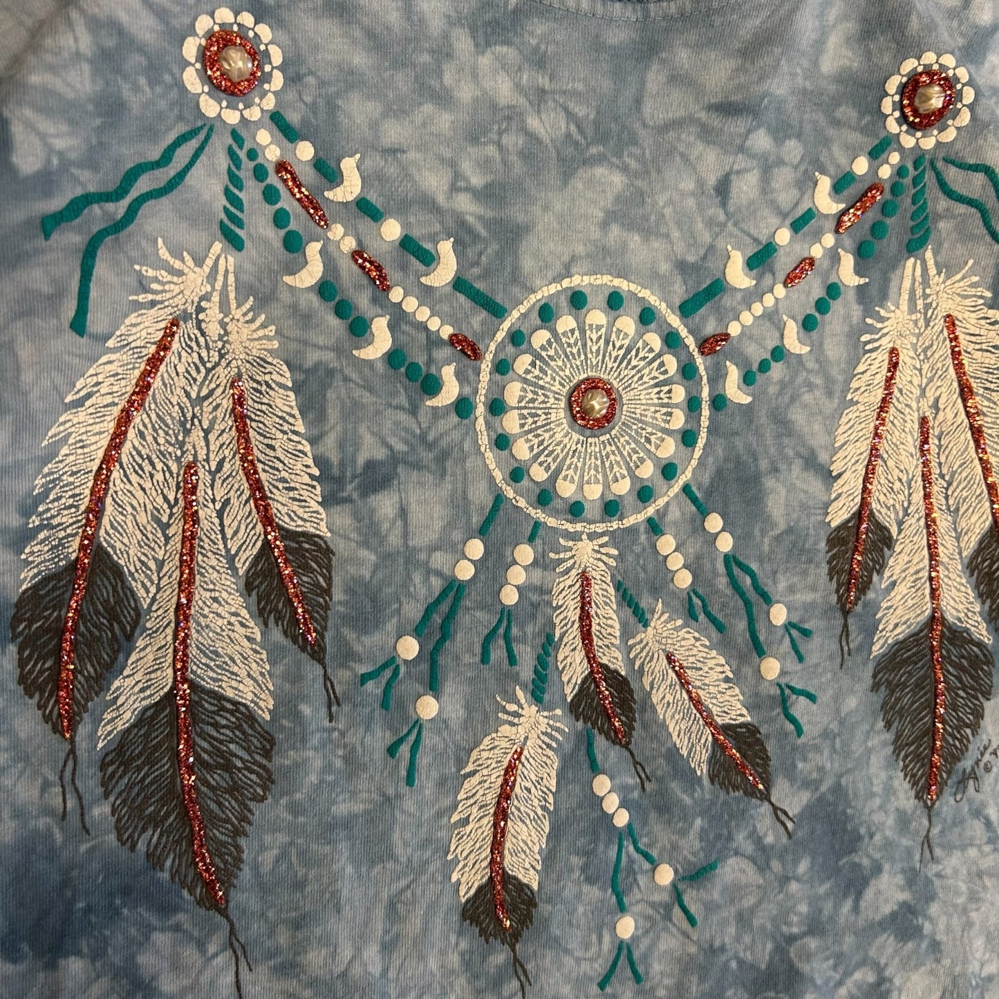 Y2K Lynée Bedazzled Dreamcatcher Tee