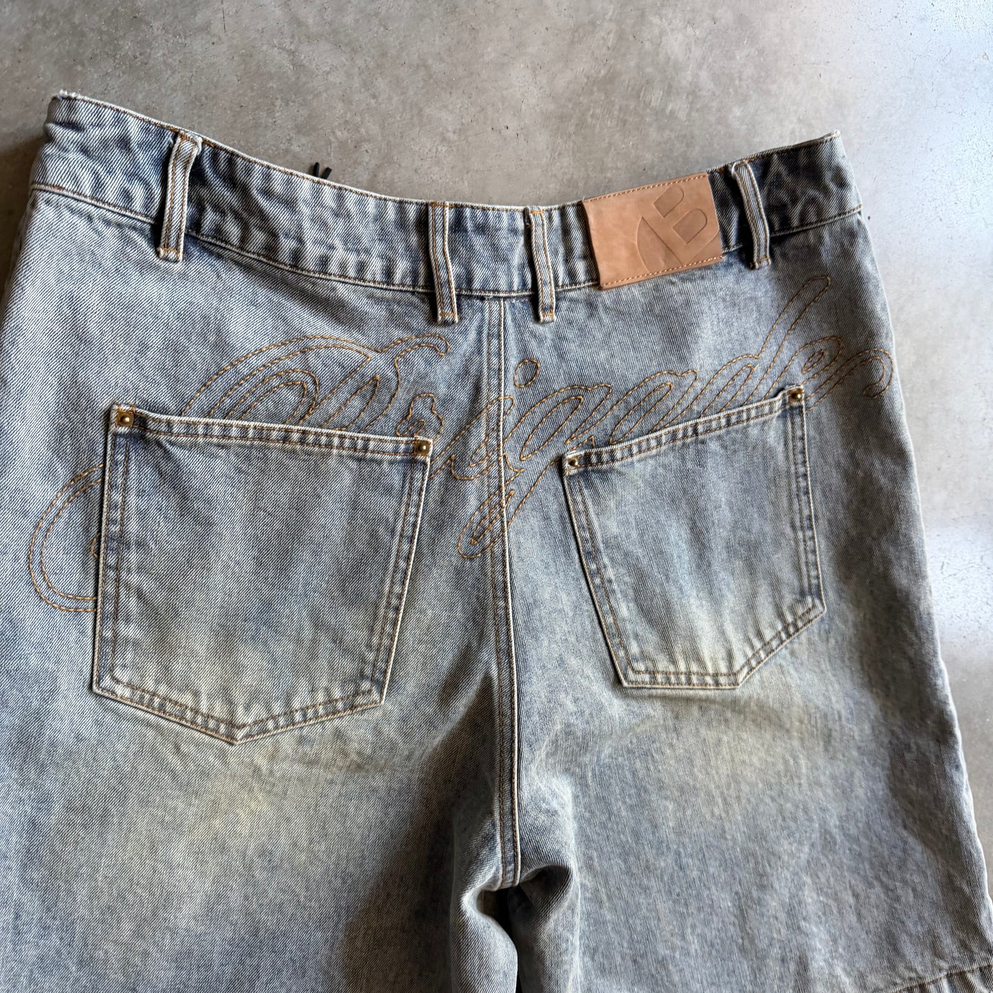 Brigade - Denim Carpenter Shorts (Light Wash)