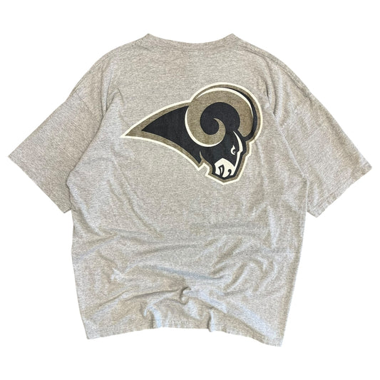 Y2K Reebok NFL Grey Rams Tee