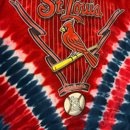 Vintage Lee Sport St Louis Cardinals Tie Dye T Shirt