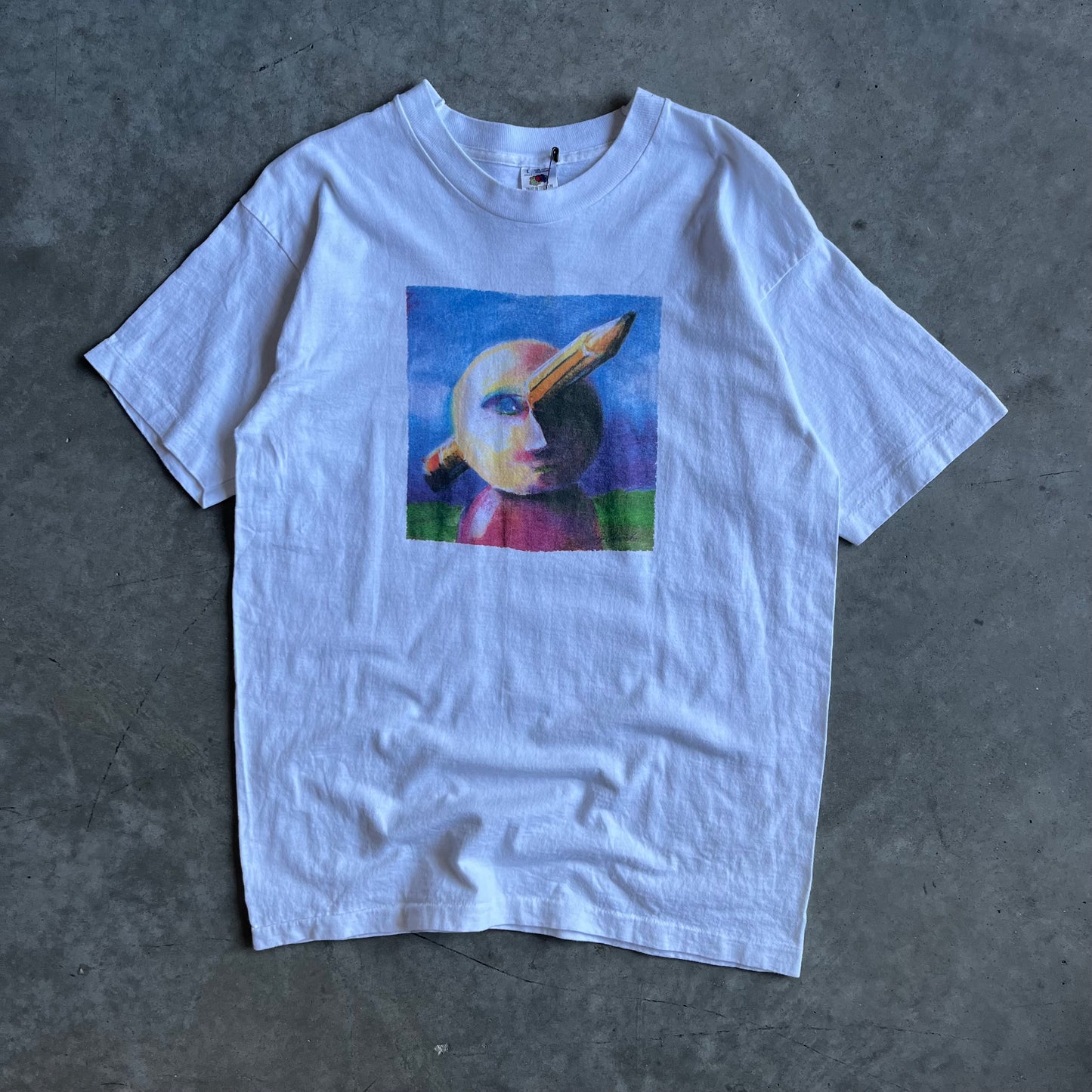 Vintage 90’s Pencilhead Art tee