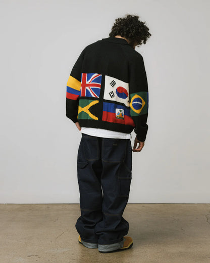 Brigade - Bandera Knit Bomber (Black)
