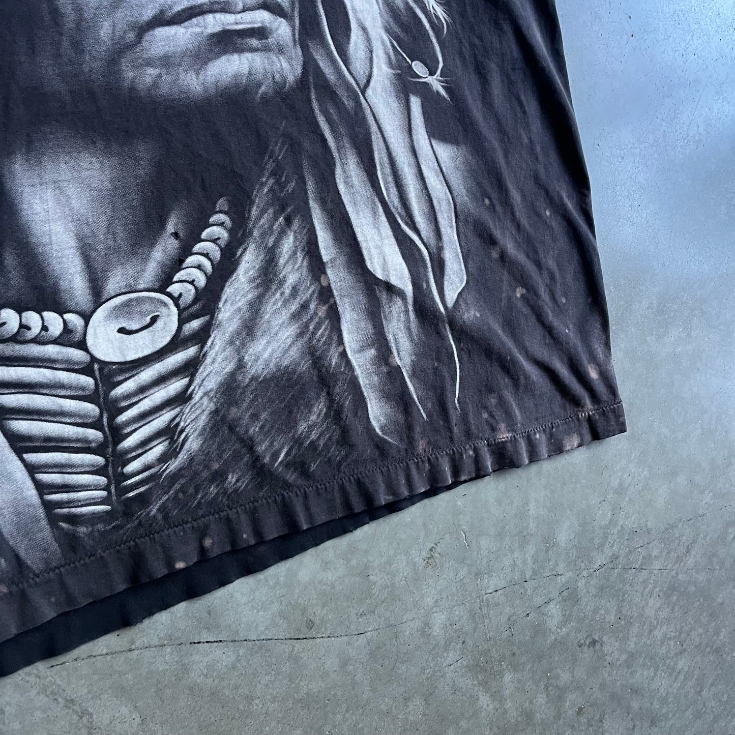 Vintage Jay’s Rock Native Chief & Eagle AOP Tee