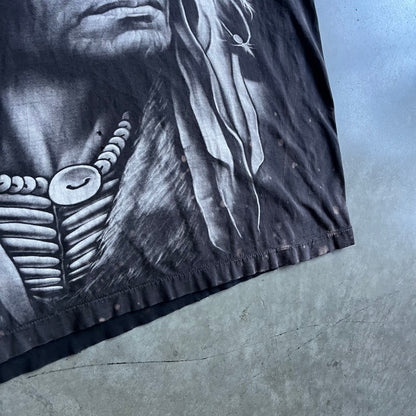 Vintage Jay’s Rock Native Chief & Eagle AOP Tee