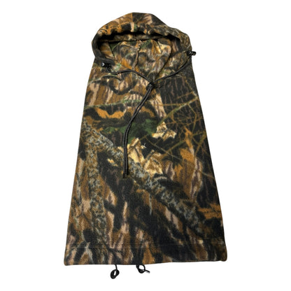 Vintage Adjustable Camo Fleece Hood