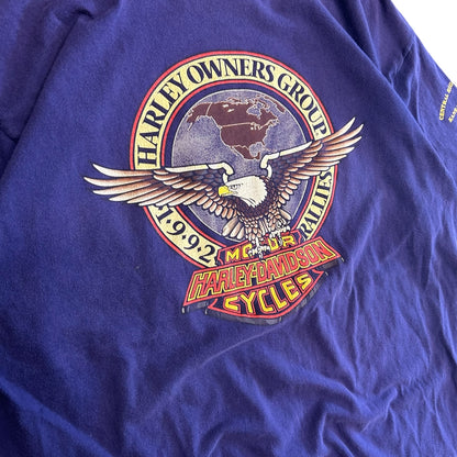 Vintage Harley Davidson H.P.G Approved Eagle Tee