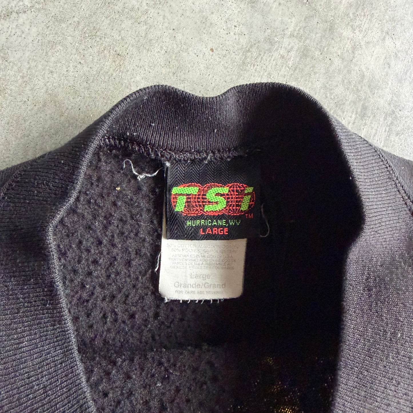 Y2K Iowa Hawkeyes Neon Spell-Out Sweatshirt