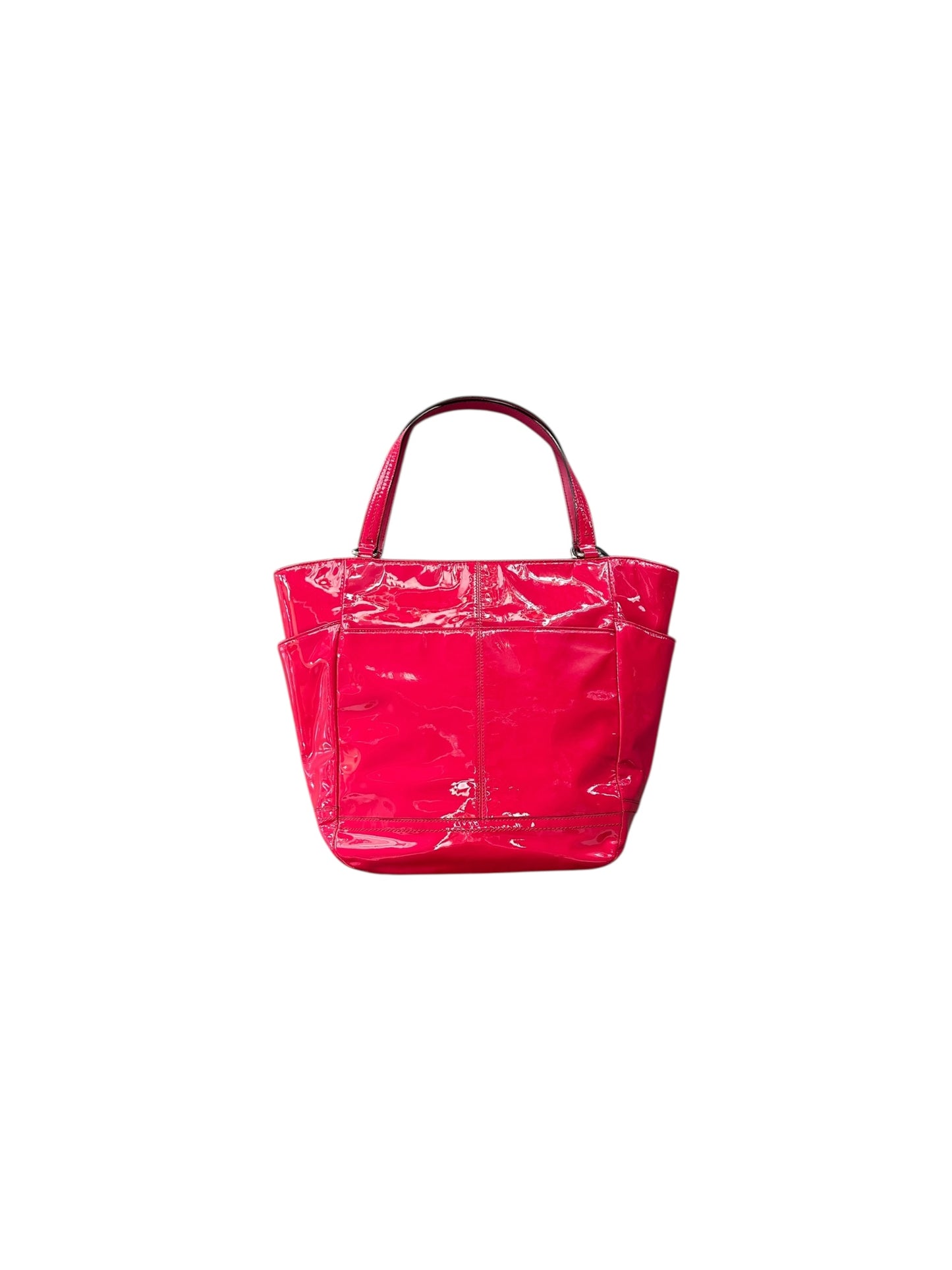 Coach Pink Carrie Tote