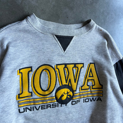 Vintage Iowa State Hawkeyes Canvas Sleeve Sweatshirt