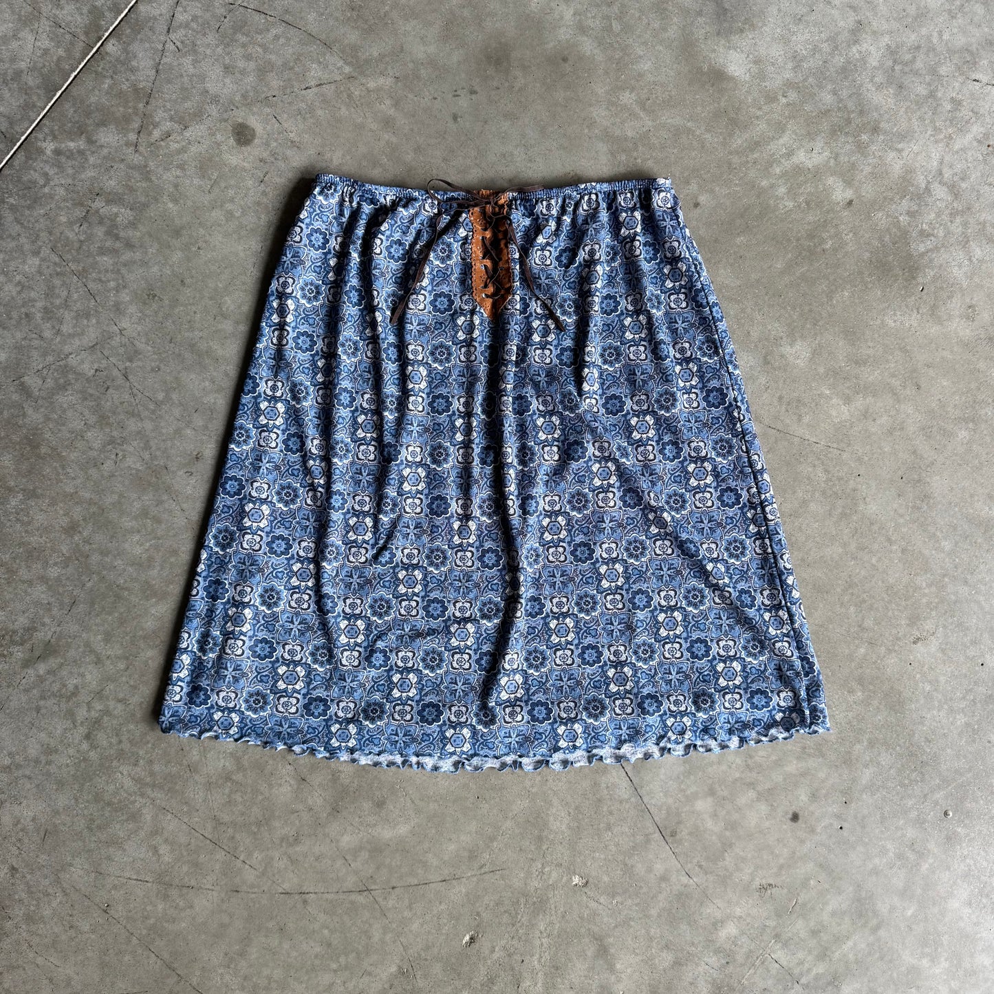 Women’s Y2K Xhilaration Floral Slip Skirt