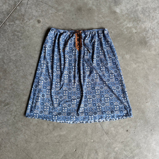 Women’s Y2K Xhilaration Floral Slip Skirt