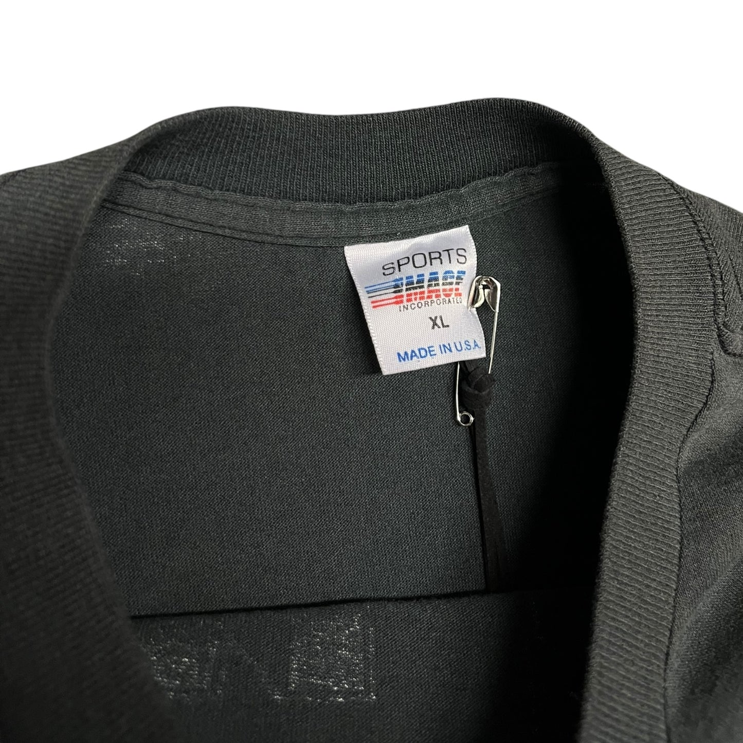 Vintage Dale Earnhardt Real Men Wear Black And Silver Tee