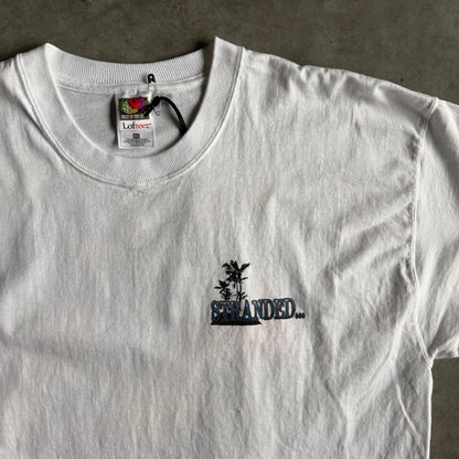 Vintage Bud Light ‘Stranded Send More Bud Light’ T Shirt