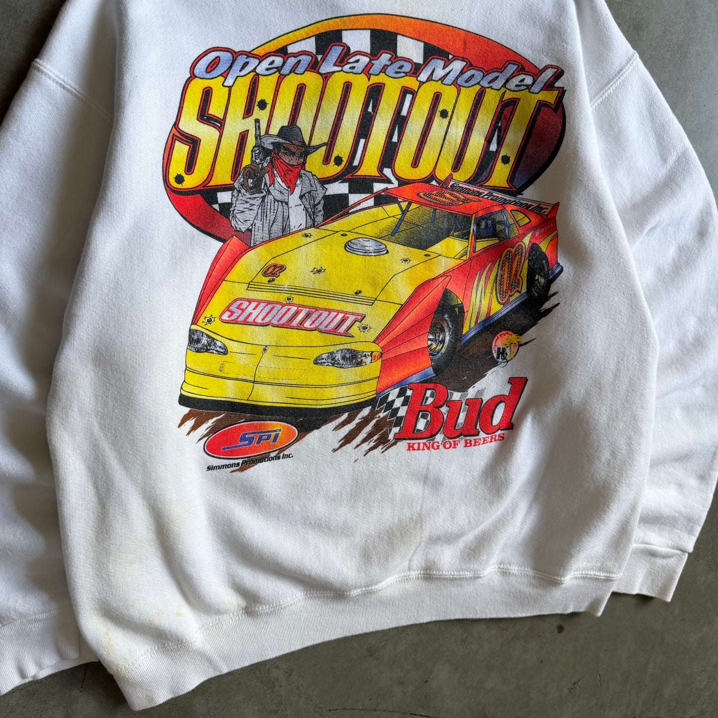 Vintage Open Late Model Shootout Racing Sweatshirt
