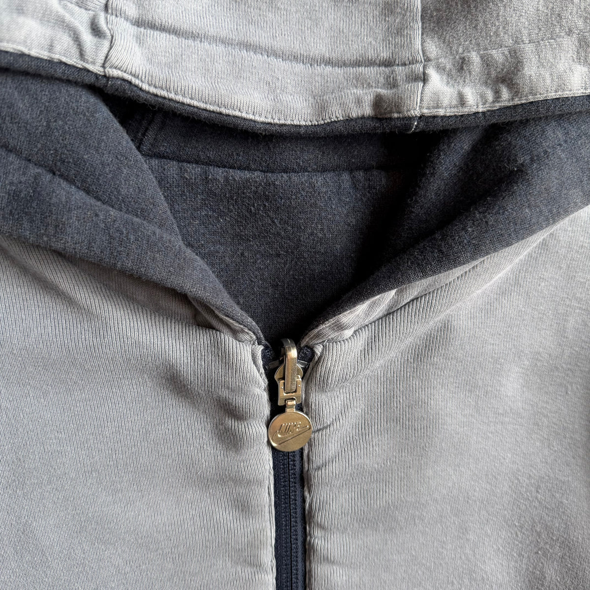 Vintage Nike Reversible Blue Zip-Up Jacket