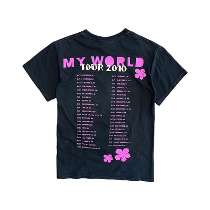 Y2K Justin Bieber My World Tour Tee
