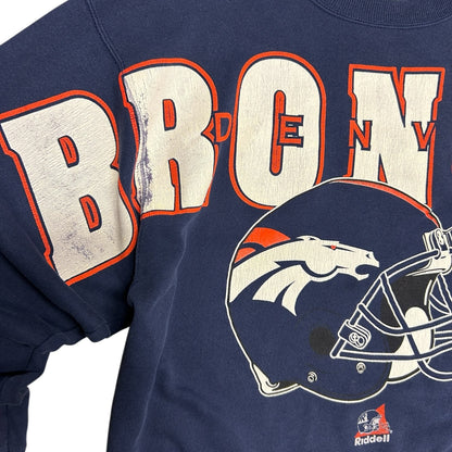 Vintage 1997 Broncos Sleeve Spell Out Sweatshirt