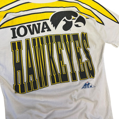 Vintage Apex One Iowa Hawkeyes Full Stripe Giant Logo Tee