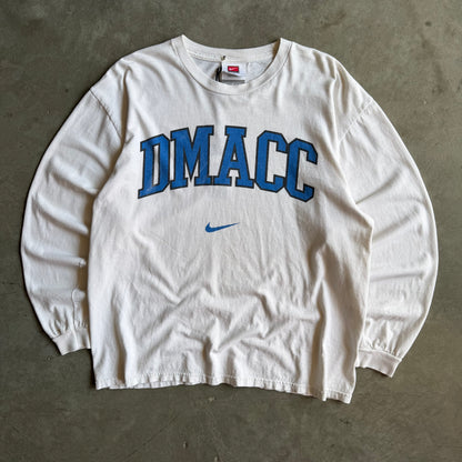 Y2K Team Nike DMACC Spellout Swoosh Longsleeve