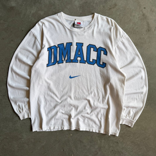 Y2K Team Nike DMACC Spellout Swoosh Longsleeve