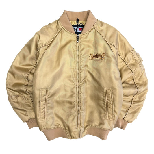 Y2K Southpole Wheat Bomber Jacket