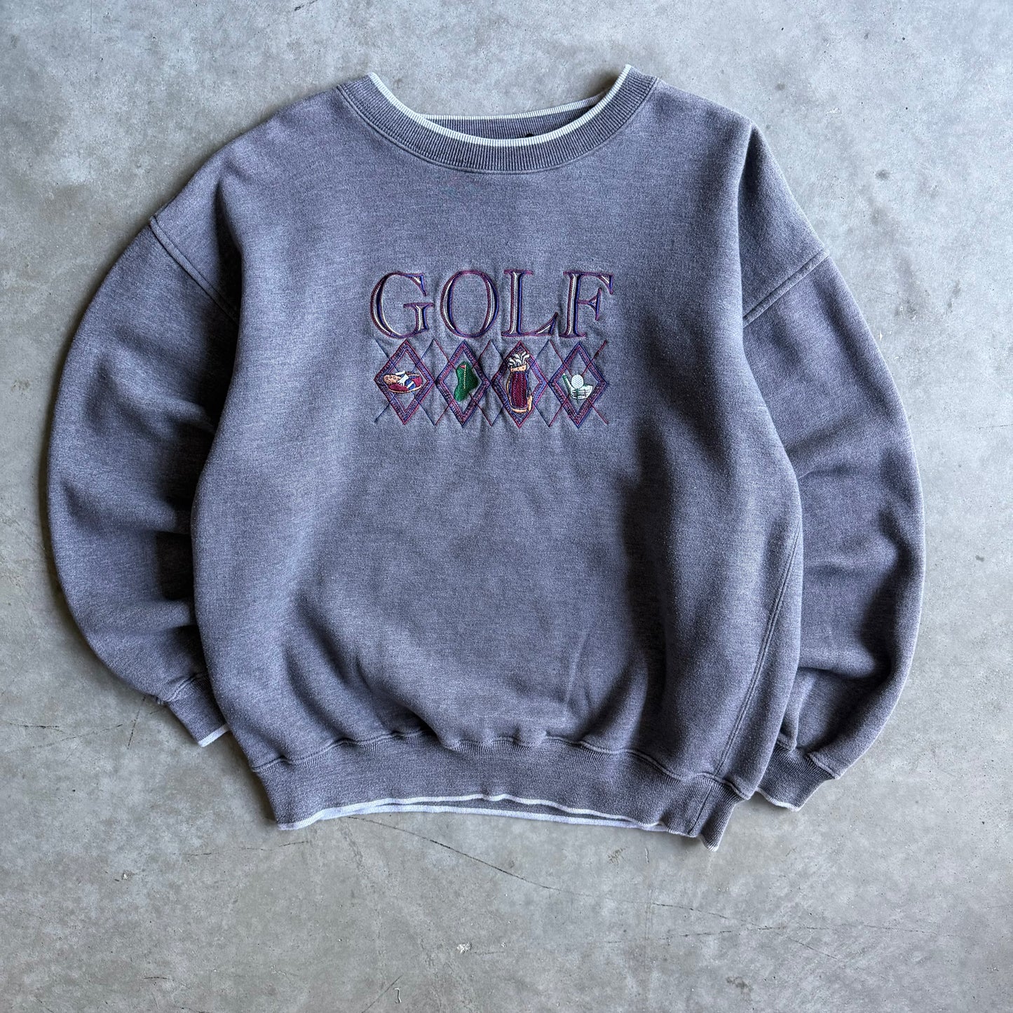 Vintage M&C Sport Embroidered Golf Sweatshirt
