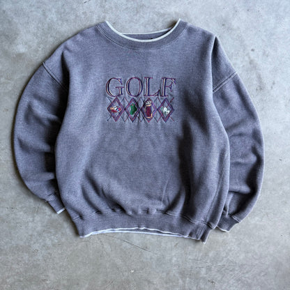 Vintage M&C Sport Embroidered Golf Sweatshirt