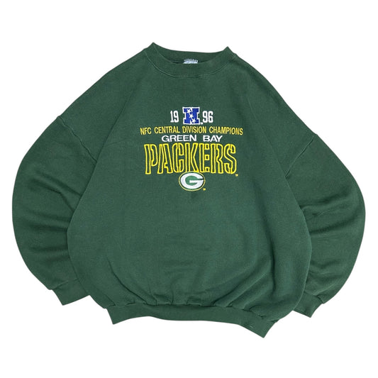 Vintage 1996 Green Bay Packers NFC Divisions Champions Sweatshirt
