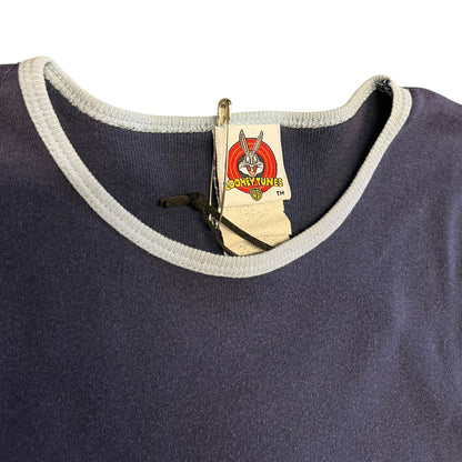 Y2K Youth Looney Toons Tweety and Flowers Waist Print Tee