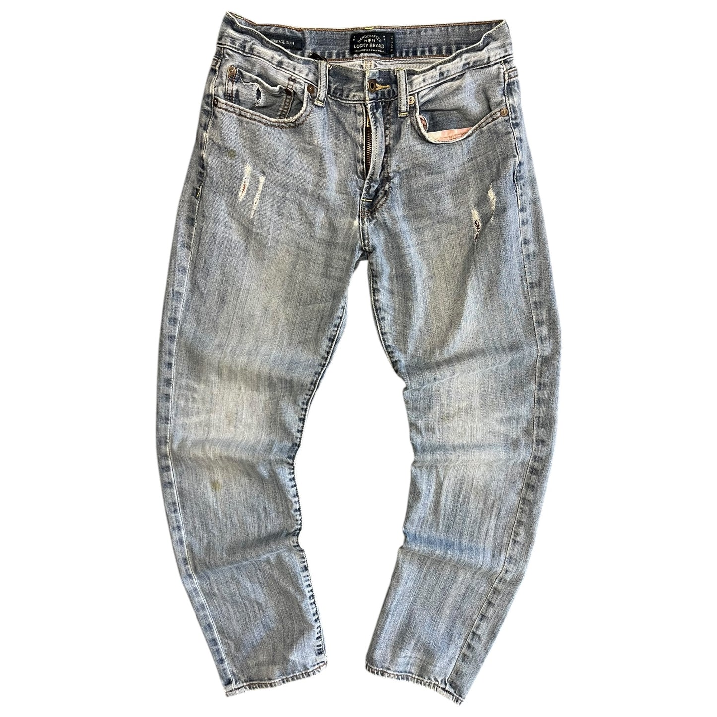 Lucky Brand 121 Heritage Slim Lightwash Jeans