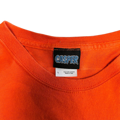 Y2K Casper The Ghost Trick Or Treat Orange Tee