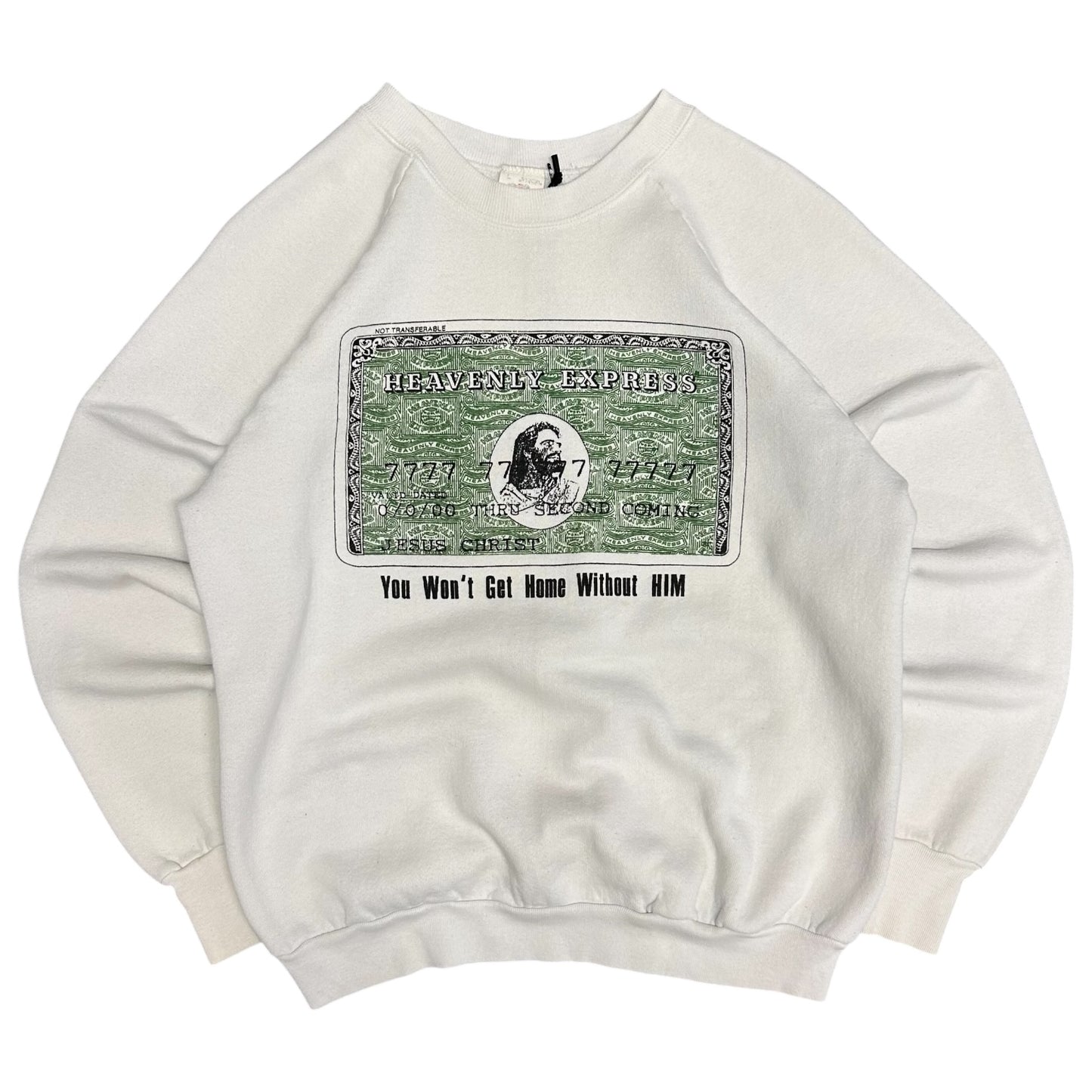 Vintage Heavenly Express Jesus Crewneck
